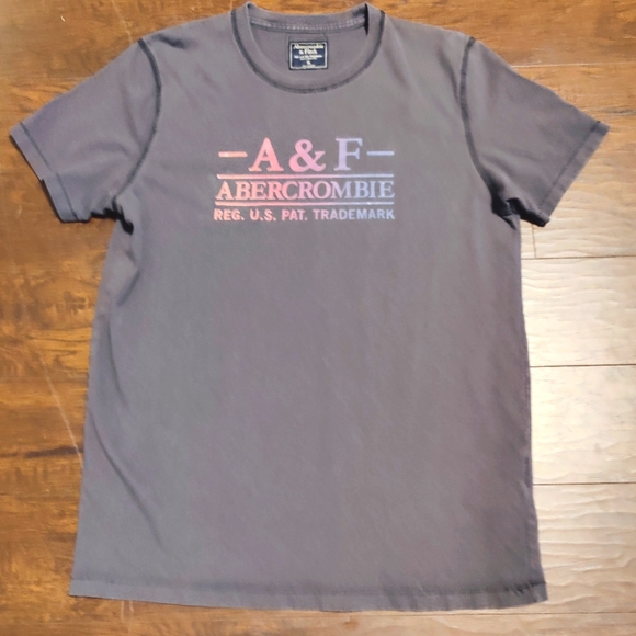 Abercrombie & Fitch   vintage Other - Abercrombie & Fitch  Y2K hombre fade logo single stitch M  vintage tee shirt